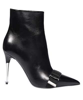 Tom Ford W3288 LSP032S NAPPA LEATHER BUCKLE ANKLE Boots