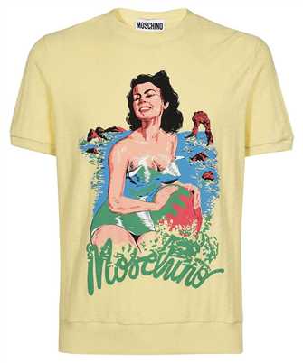 Moschino A0714 2045 GRAPHIC-PRINT SHORT-SLEEVED T-Shirt