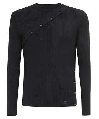 Courreges 323MPU099FI0001 MULTISTYLING RIB KNIT Knit