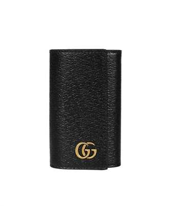 Gucci 435305 DJ20T GG MARMONT LEATHER Key holder