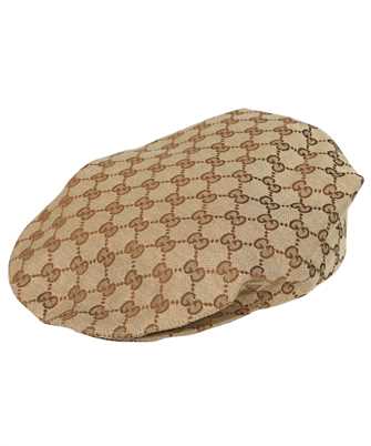 Gucci 660253 4HAGN GG COTTON DRILL FLAP Hat