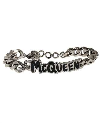 Alexander McQueen 684624 I11DY GRAFFITI CUT-OUT CHAIN Bracelet