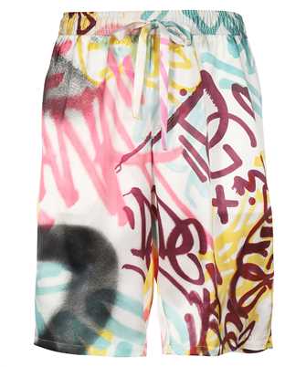 Dolce & Gabbana GV37AT IS1PE SPRAY-PAINT GRAFFITI PRINT Shorts