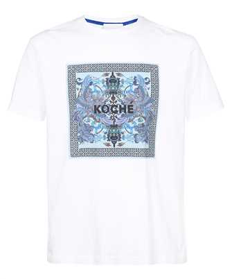Kochè SK1GC0018 S24251 PHOENIX FOULARD PRINT T-shirt