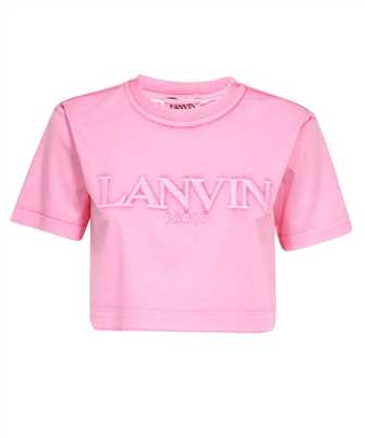 Lanvin RW TS0036 J019 A23 OVERPRINTED CROPPED T-shirt
