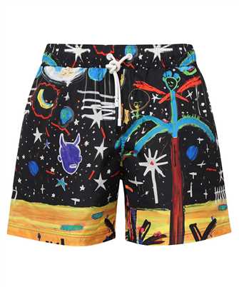 Palm Angels PMFD002E23FAB001 PALMITY ALLOVER Plavky