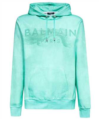 Balmain AH1JT047GC61 DESERT BALMAIN PRINTED Hoodie