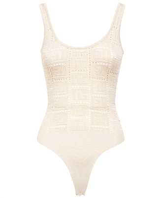 Balmain AF0BA011KE25 MONOGRAM MESH KNITTED Body