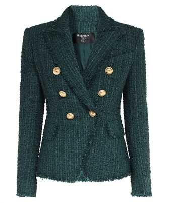 Balmain BF1SG165XF91 6 BTN DOUBLE BREASTED TWEED Giacca