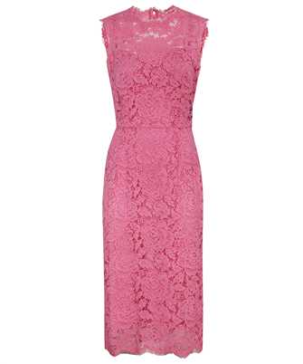 Dolce & Gabbana F6H0ZT FLRE1 BRANDED STRETCH LACE CALF-LENGTH Dress