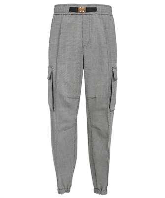 Versace 1006029 1A04124 MEDUSA CHECKED CARGO Trousers
