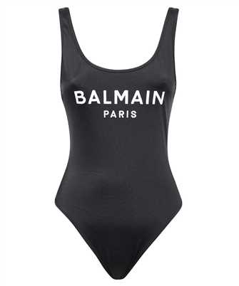 Balmain BKBG71780 EMBROIDERED-LOGO SCOOP-BACK Badeanzug