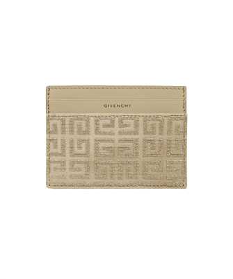 Givenchy BB60KNB206 4G LUREX EMBROIDERY AND LEATHER Card holder