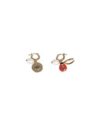 Tory Burch 153644 CHARM HOOP Earrings