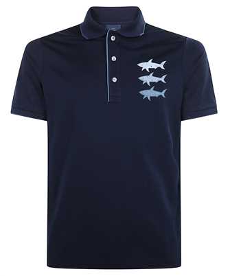 Paul&Shark 25411273 PRINTED SHARKS PIQUE Polokoeľa
