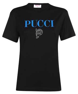 Emilio Pucci 3RTP75 3R983 COTTON JERSEY T-Shirt