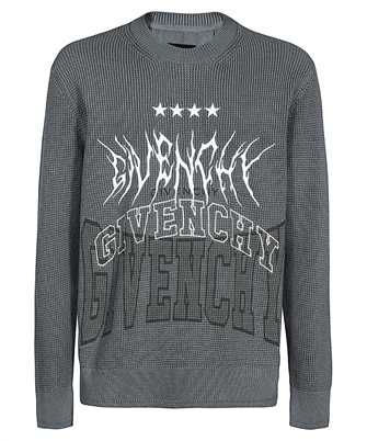 Givenchy BM90NQ4YF8 EMBROIDERED METAL LOGO Sweatshirt