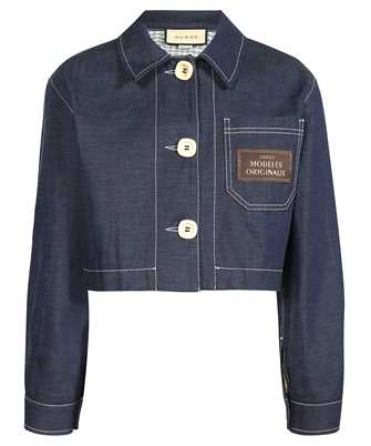 Gucci 728270 XDB93 ORGANIC DENIM Jacket