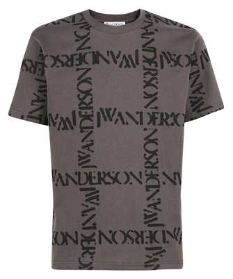 JW Anderson JT0062 PG0079 OVERSIZE LOGO GRID T-shirt