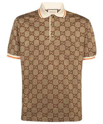 Gucci 742384 XJFGU GG COTTON SILK Polo