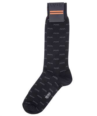 Zegna N5V405250 MID CALF TRIPLE X Socken