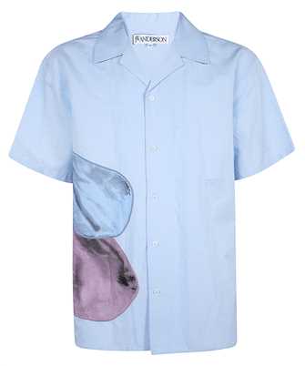JW Anderson SH0354 PG1698 BALLOON EMBROIDERY SHORT SLEEVE Camicia