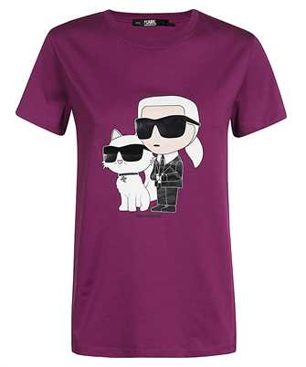 Karl Lagerfeld 230W1704 IKONIK KARL & CHOUPETTE Tričko