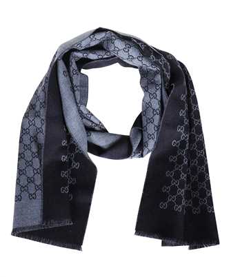 Gucci 391246 4G200 DOUBLE JACQUARD GG Scarf