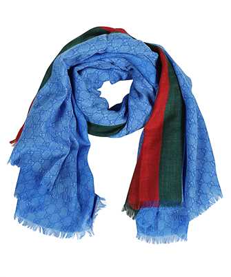 Gucci 760713 4GAHC WOOL WITH WEB Scarf