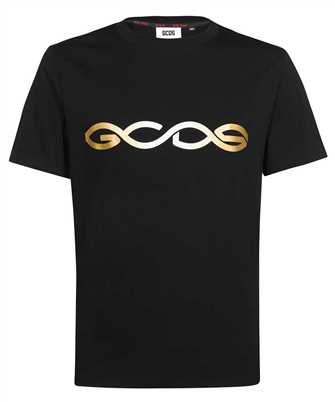 GCDS SS23M130654 REFLECTIVE PRINT LOGO REGULAR T-Shirt