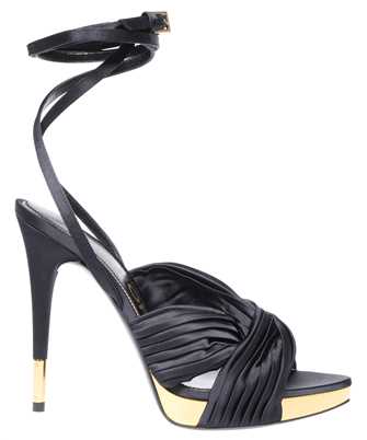 Tom Ford W3256 ISA049G PLATED SATIN Sandalen