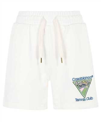 Casablanca WS22-JTR-037OFF-WHITELOOPBACK Bermuda