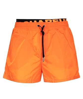 Dsquared2 D7B644620 ISA01 DSQUARED2 SLANTED LOGO Swim shorts