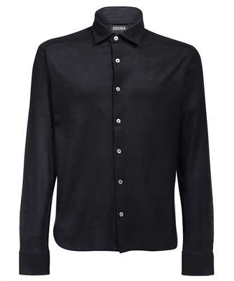 Zegna UA350 A754 COTTON MICRO PIQUET Shirt