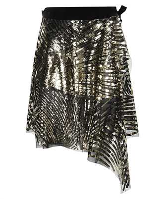 Emilio Pucci 5URV25 5U941 RICAMO IRIDE PAILLETTES Sukna