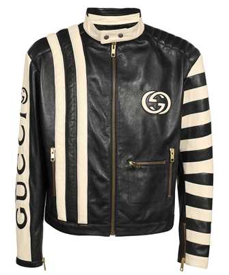 Gucci 741439 XNAW1 BIKER TREATED GOAT Jacket