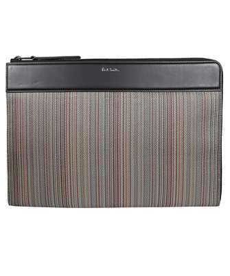 Paul Smith M1A 8194 PCOATC Signature Stripe Porta documento