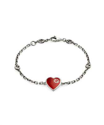 Gucci Jewelry Silver JWL YBA645546001 HEART Bracelet