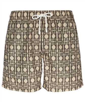 Palm Angels PMFD002E23FAB003 ALLOVER MONOGRAM Swim shorts
