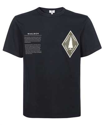 Woolrich CFWOTE0088MRUT3385 GRAPHIC PATCH T-shirt