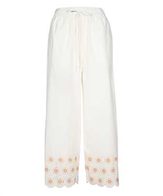 See By Chloè CHS22UPA05027 BRODERIE ANGLAISE SCALLOP TRIM Trousers