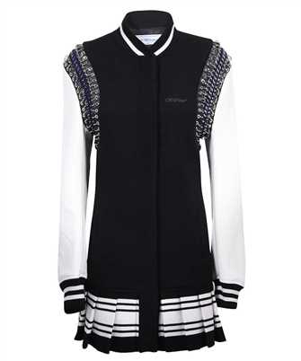 Off-White OWDB507F23FAB001 BRUSHED VARSITY Kleid