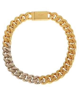 Saint Laurent 691200 Y1500 TWO-TONE CHAIN Necklace