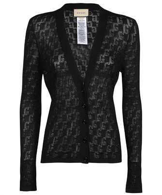Gucci 742971 XKC77 GG COTTON AND SILK BLEND Cardigan