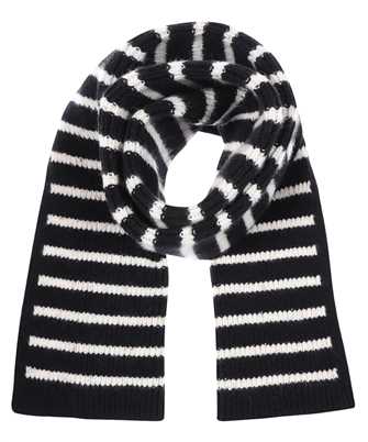 Balmain BF1XG035KE84 MARINIERE CASHMERE Scarf