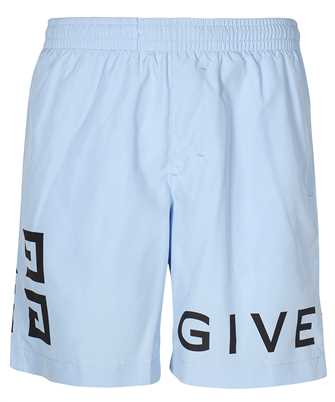 Givenchy BMA00N1453 GIVENCHY 4G LONG IN NYLON Swim shorts