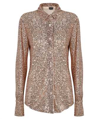 Tom Ford CA3204 FAE381 ALL OVER SEQUINS BUTTONED Shirt
