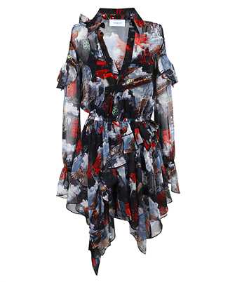 Off-White OWDB55LF25FAB001 WORLD PAINT GEO ROMANTIC Kleid