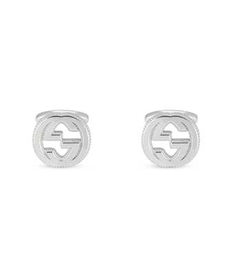 Gucci Jewelry Silver JWL YBE49901000100U GUCCI INTERLOCKING Cufflinks