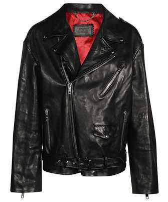 Gucci 738809 XNAWF LEATHER BIKER Jacket